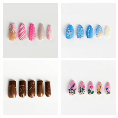 Seasonal Vibes 4-Pack Nail Set